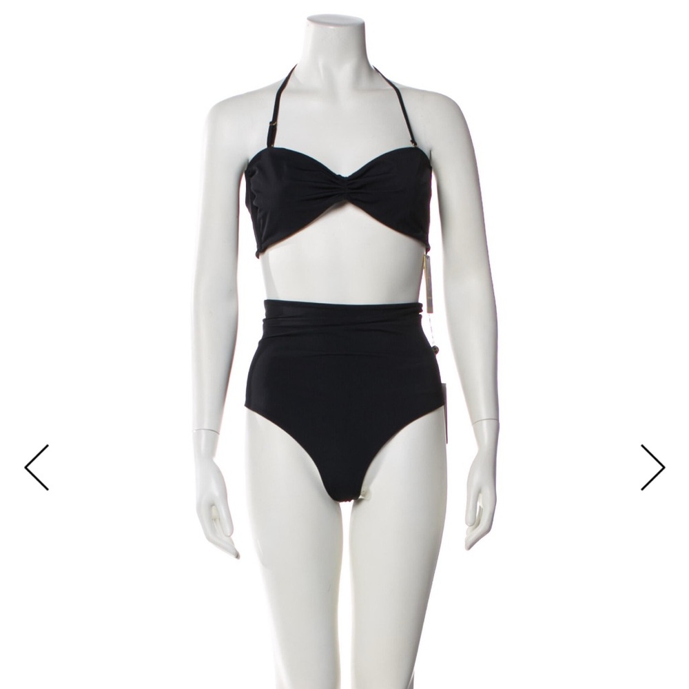 Erika Pena Black Women's Bikini Set